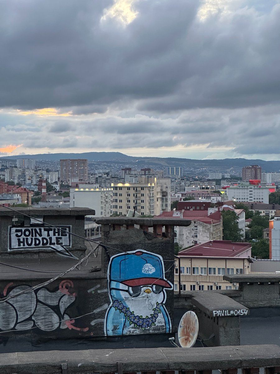 Pudgy mural in Russia